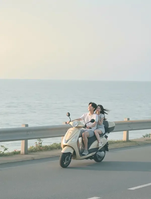 a v 片 沿海公路的机车告白 台湾偶像剧 剧情海报